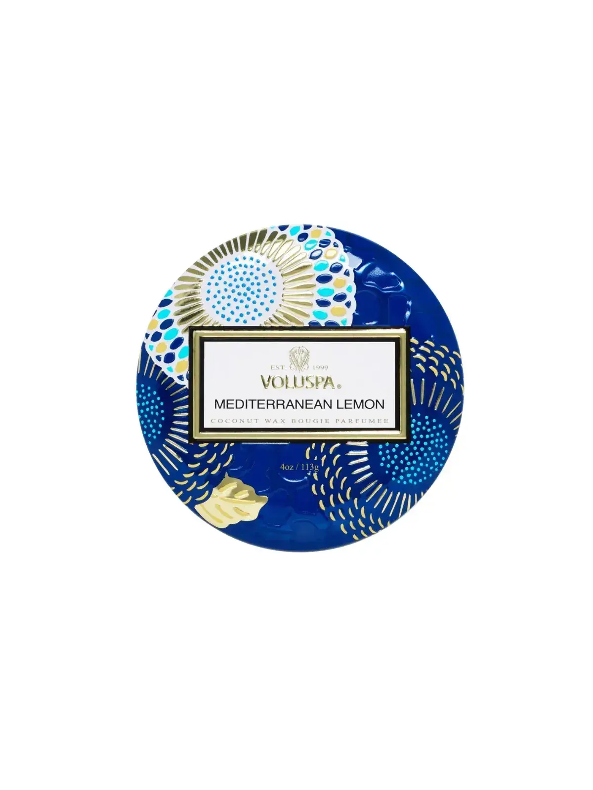 Mini Vela 25H Voluspa Mediterranean Lemon 