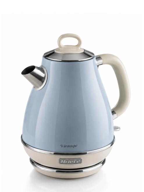 Chaleira Elétrica Ariete Vintage 1850W - Design Estilo Retrô Azul