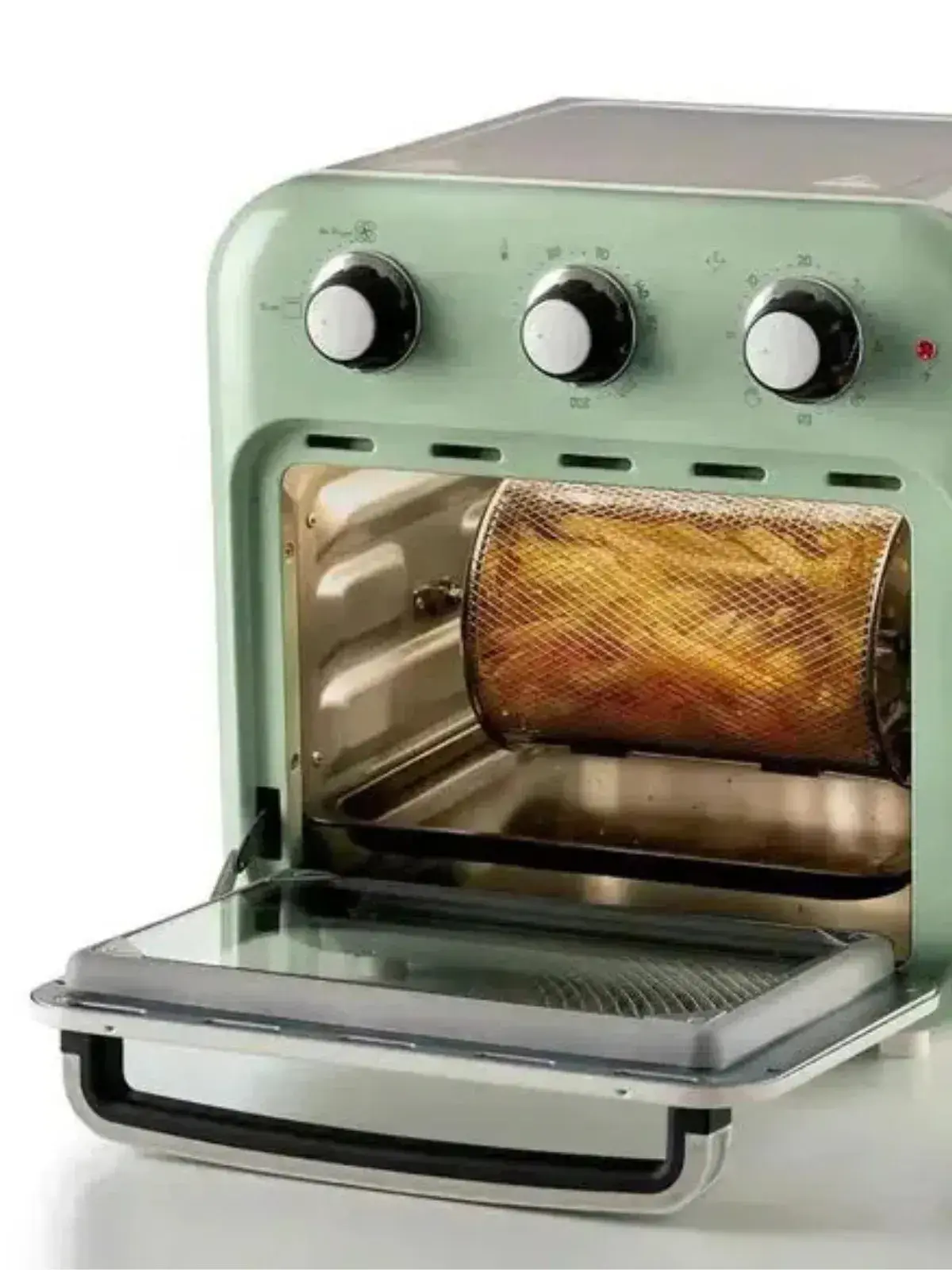 Forno Air Fryer Ariete Vintage 16L 1200W 220V - Estilo Retrô Verde