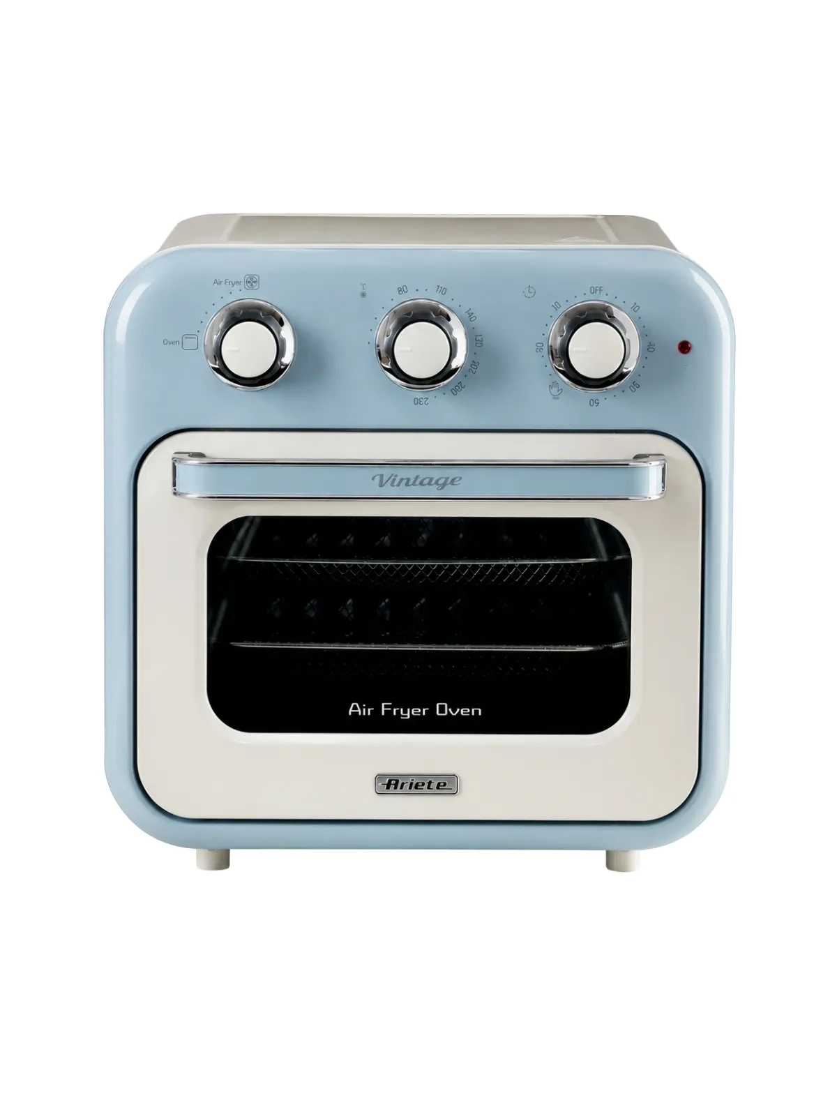 Forno Air Fryer Ariete Vintage 16L 1200W - Design Retrô Italiano Azul