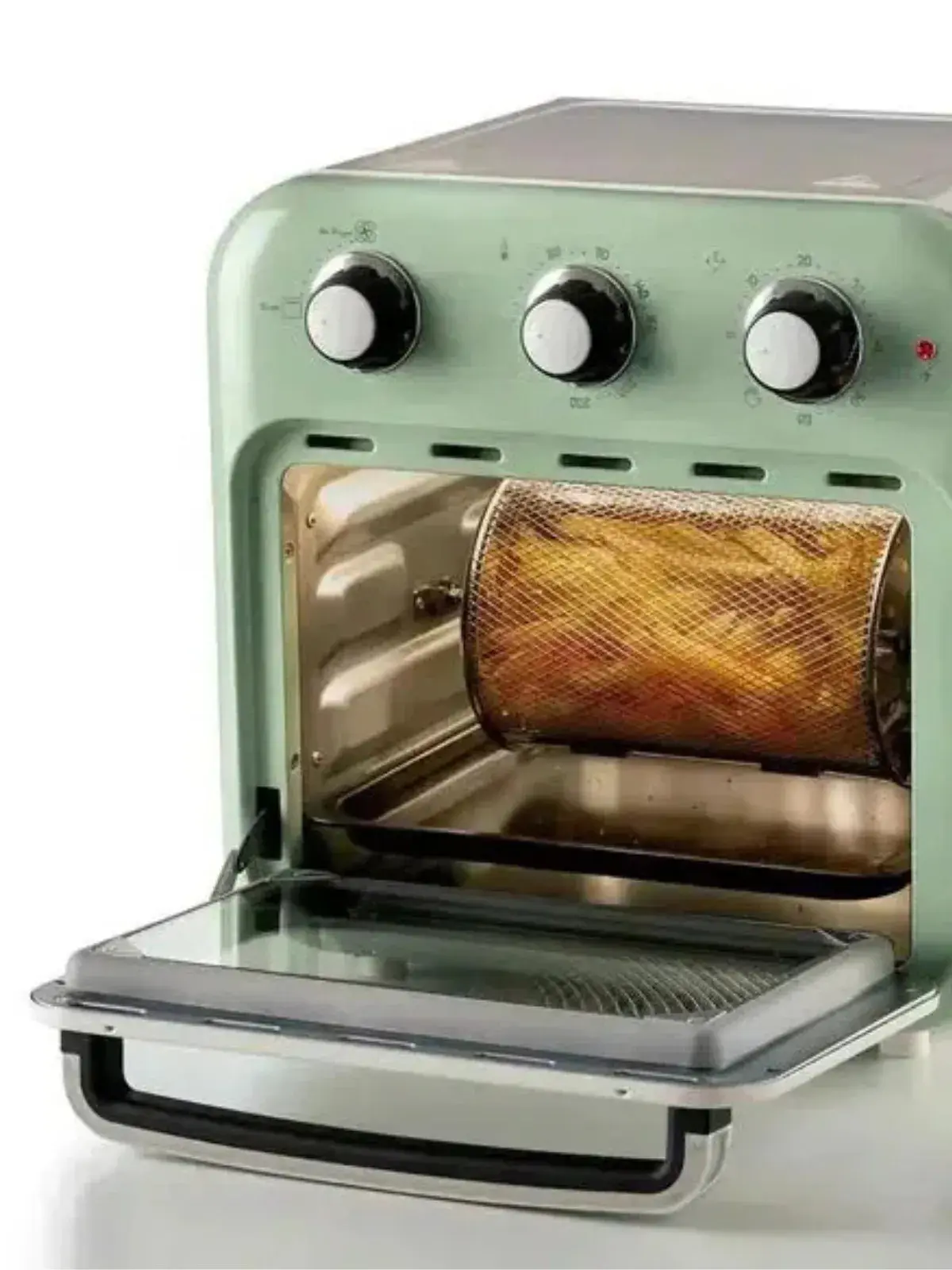 Forno Air Fryer Ariete Vintage 16L 1200W 220V - Estilo Retrô Verde