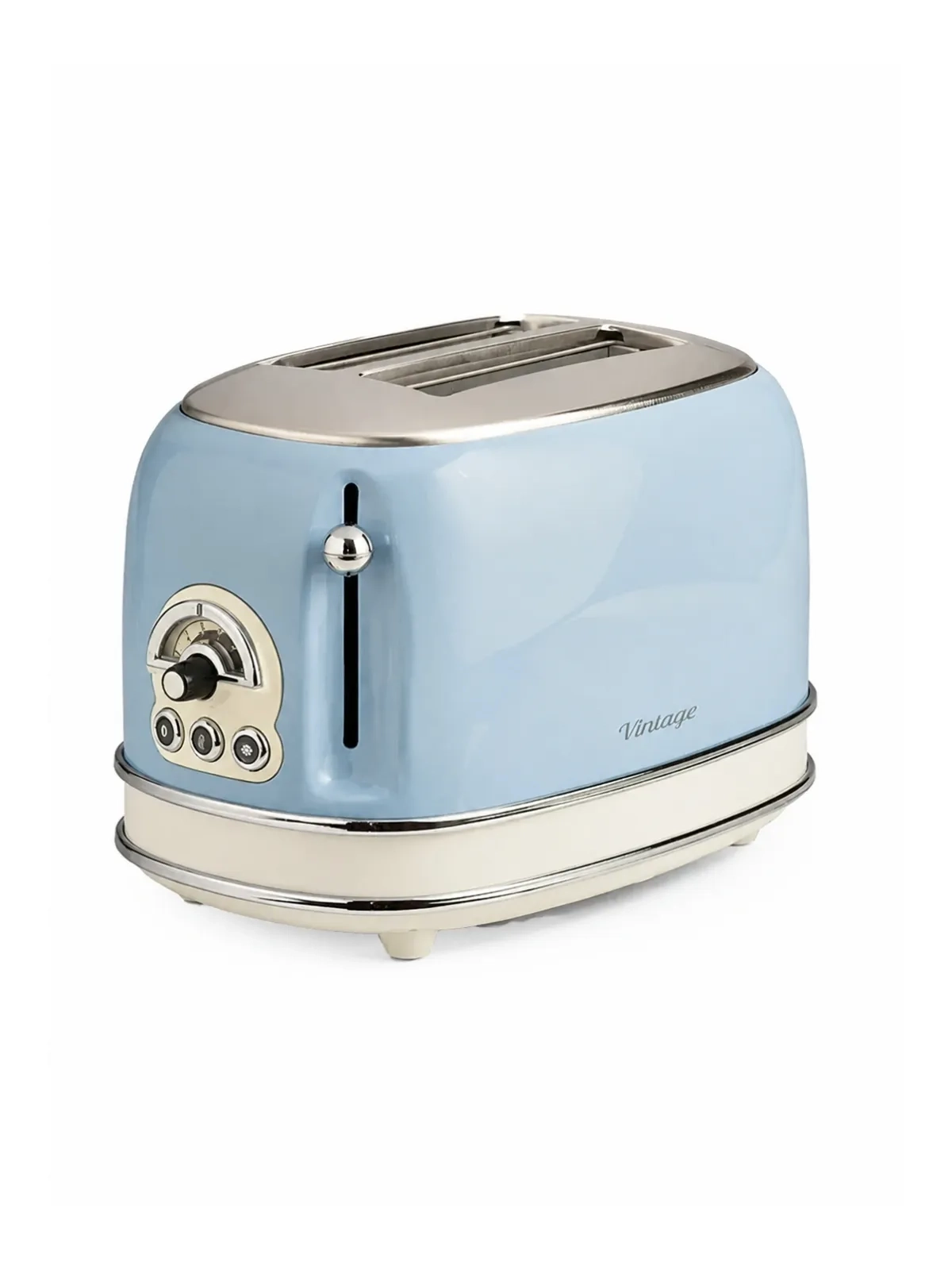 Torradeira Elétrica Ariete Vintage 750W - Design Retrô Italiano Azul