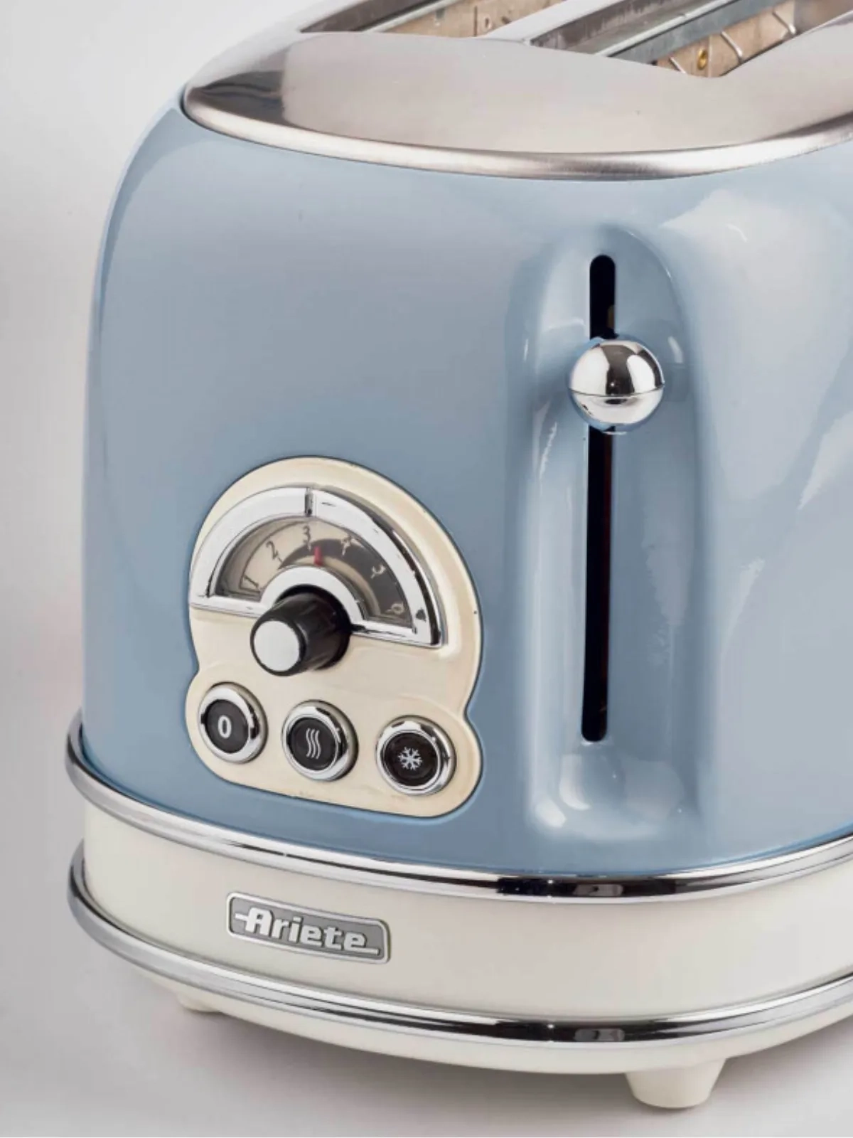Torradeira Elétrica Ariete Vintage 750W - Design Retrô Italiano Azul
