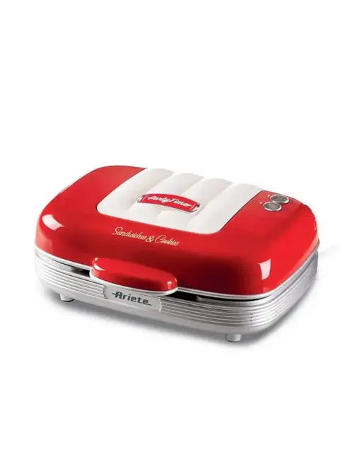 Sanduicheira Ariete Party Time 700W 220V - Retrô Divertida