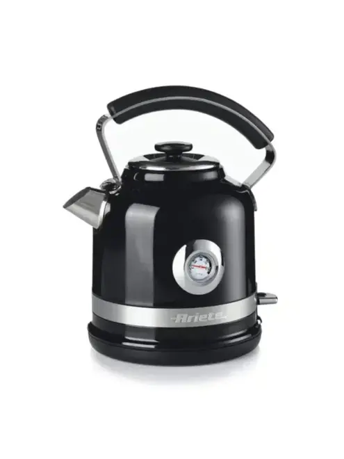 Chaleira Elétrica Ariete Moderna 1850W - Toque Atemporal Preto