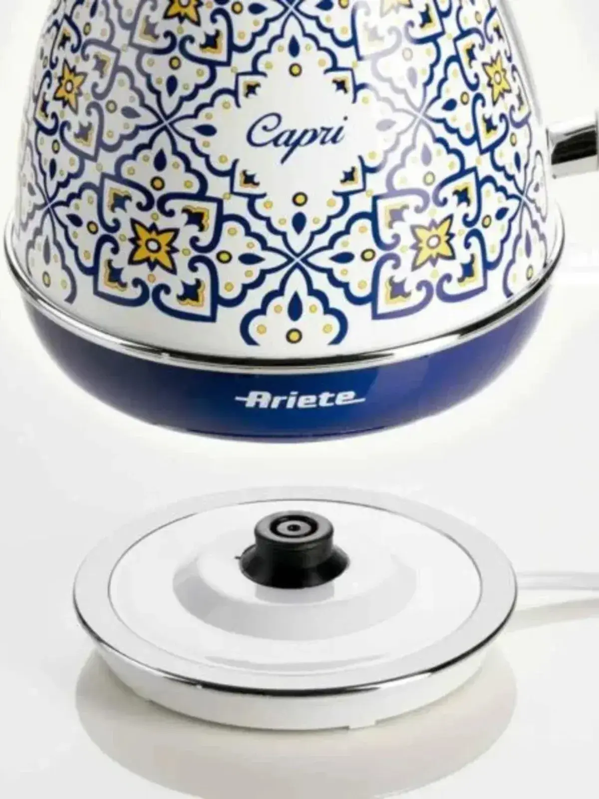 Chaleira Elétrica Ariete Capri 220V -  Design Retrô Italiano Azul