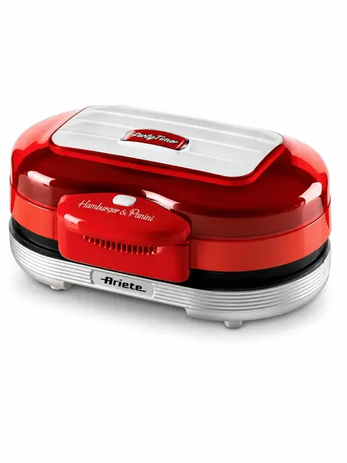 Grill Elétrico Ariete Party Time 1200W 220V - Retrô Divertido