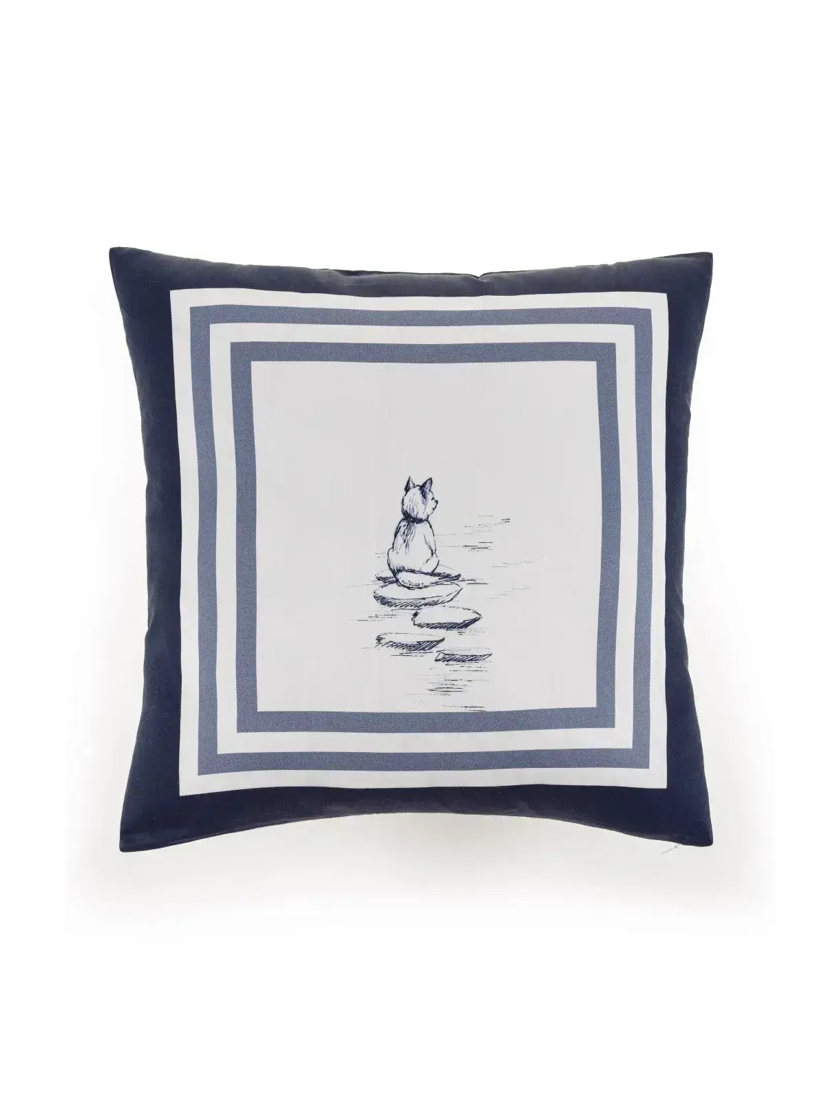 Almofada Trussardi 100% Algodão Egípcio Lupi 45 x 45 cm