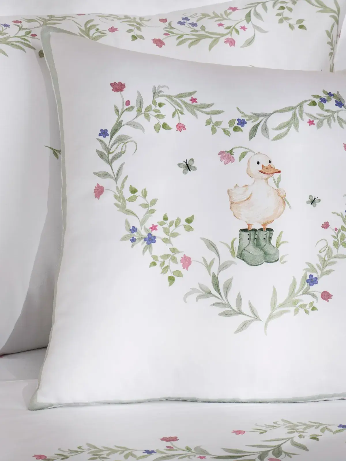 Jogo de Cama Infantil Trussardi 300 fios Giardini Casal