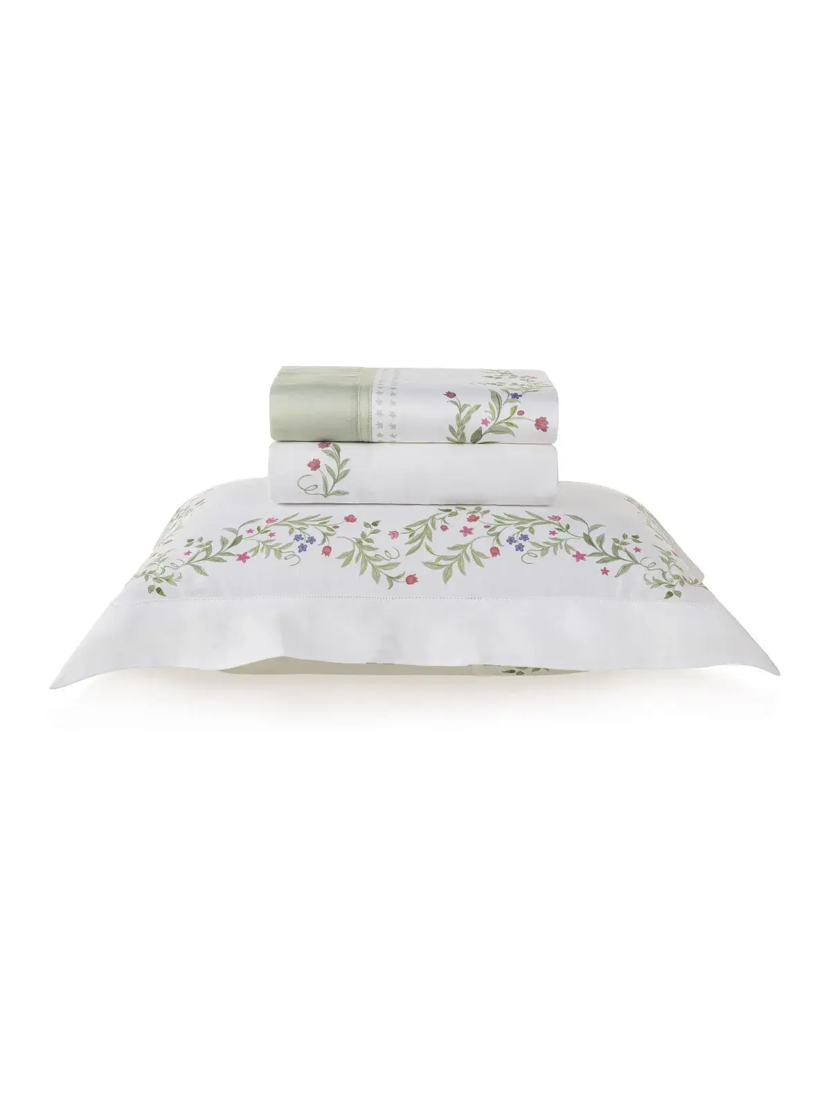 Jogo de Cama Infantil Trussardi 300 fios Giardini solteiro