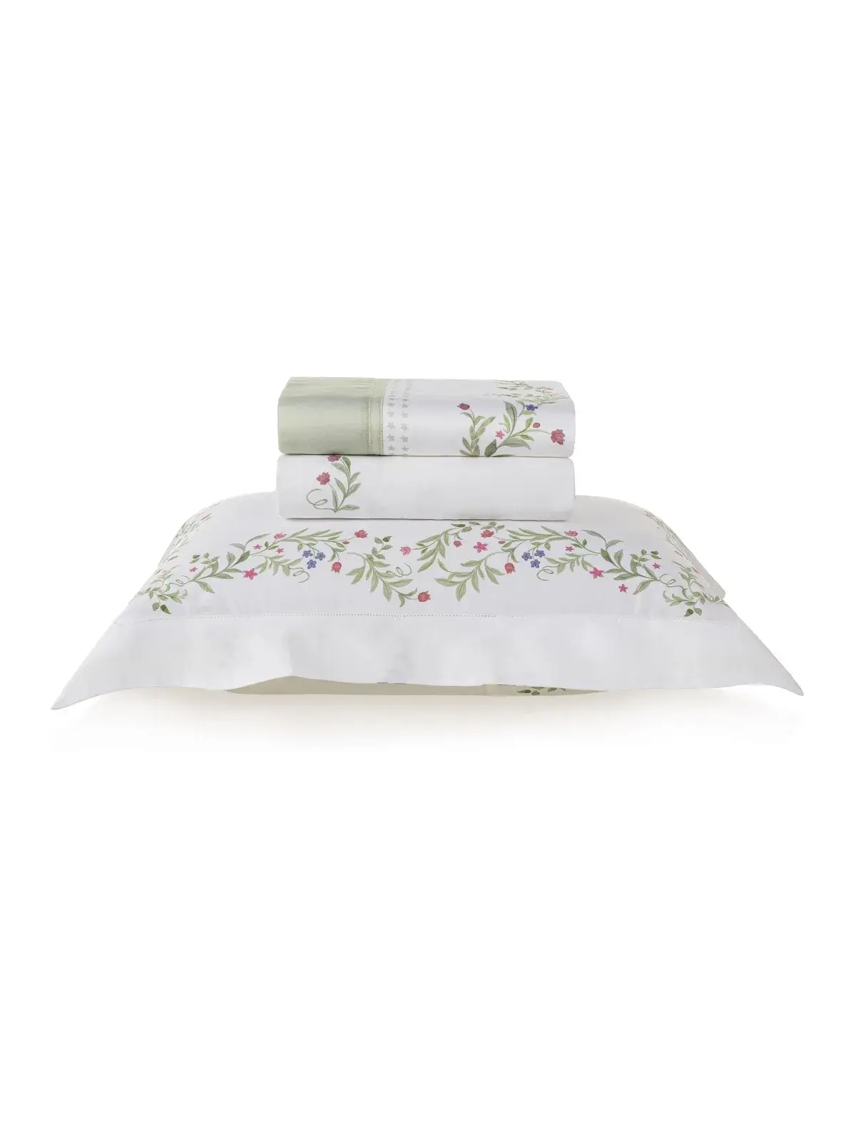 Jogo de Cama Infantil Trussardi 300 fios Giardini Solteiro