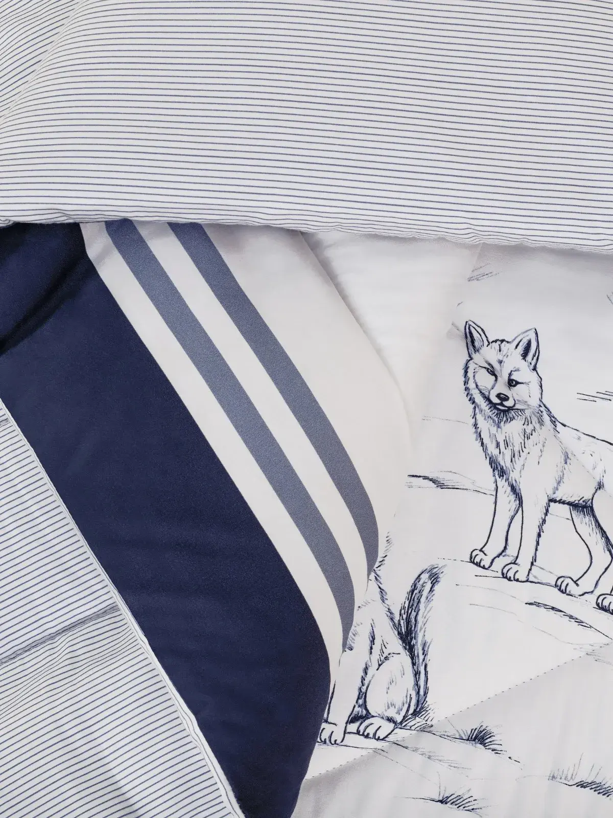 Edredom Infantil Trussardi 300 fios Lupi solteiro