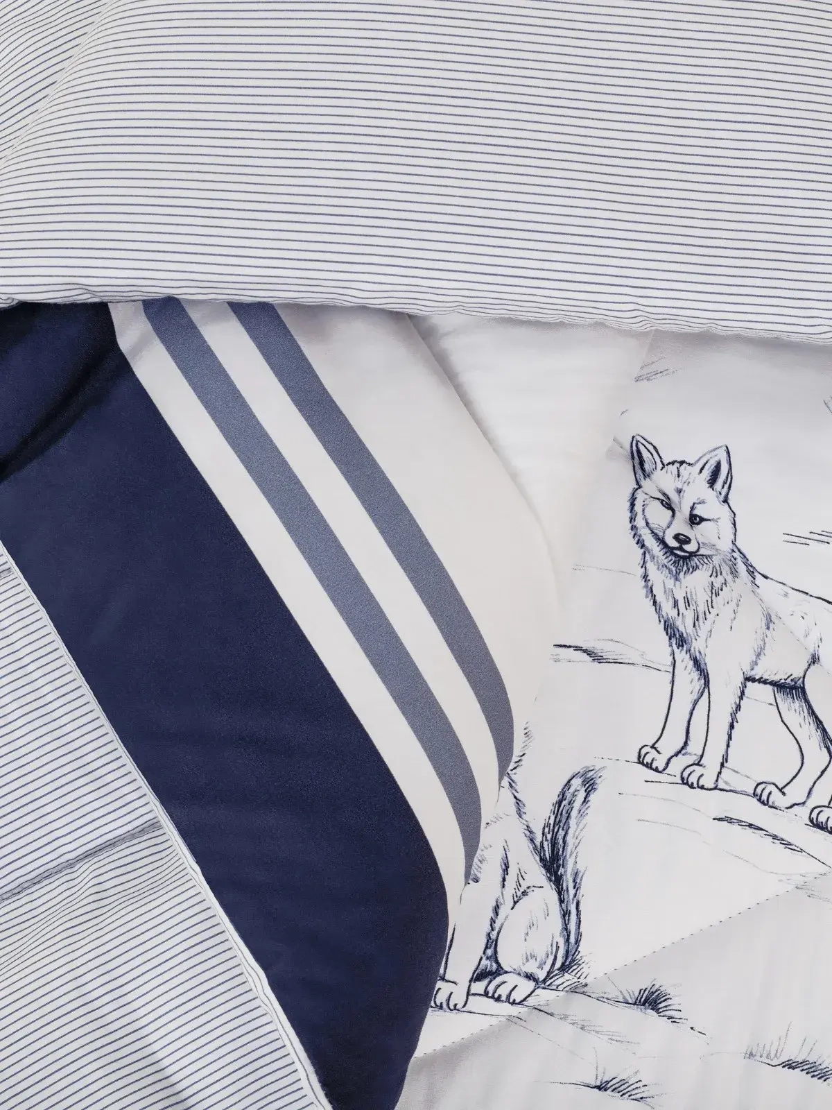 Edredom Infantil Trussardi 300 fios Lupi Solteiro