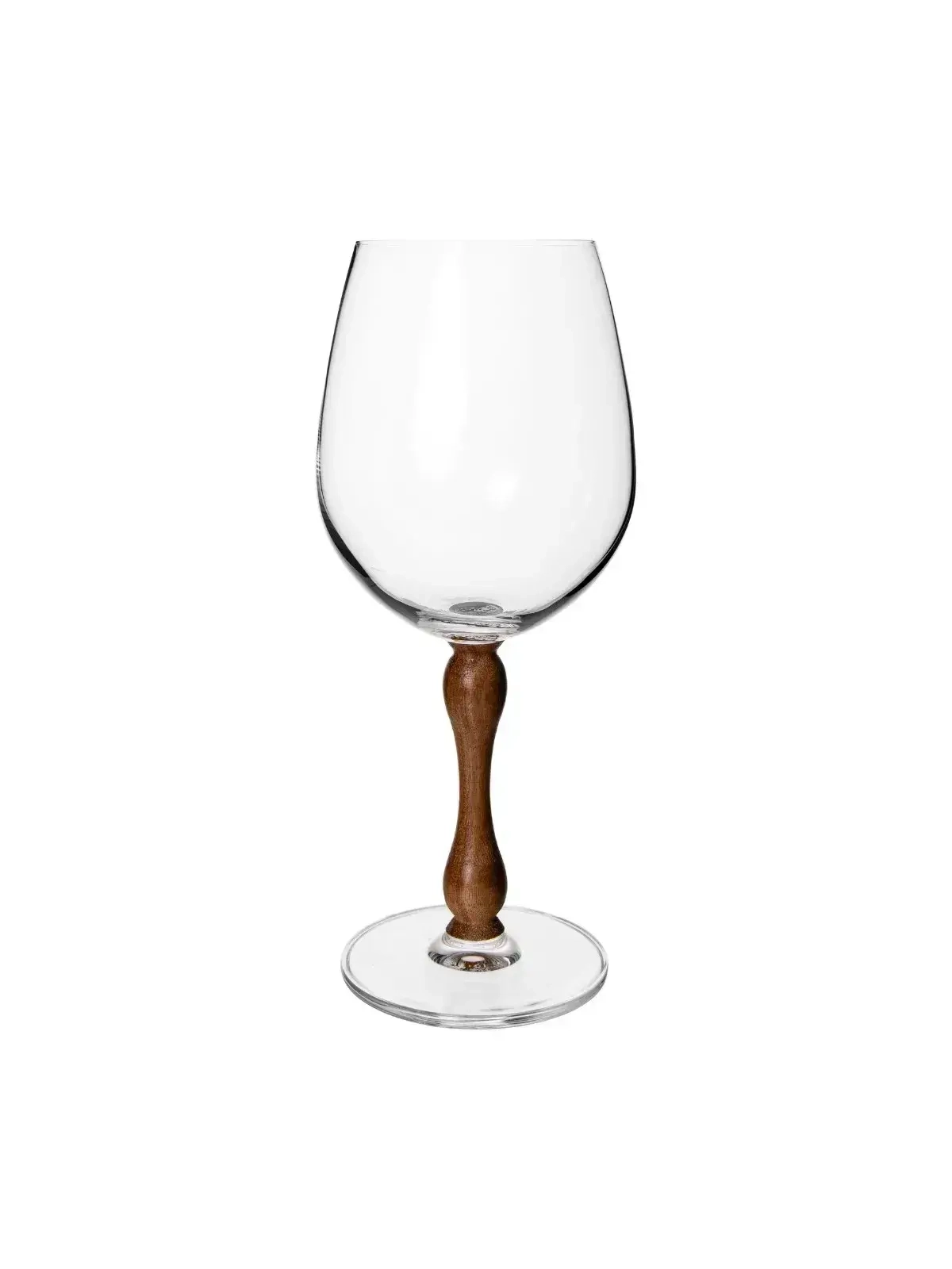 Taça de Vinho de Vidro Wood 585 ml