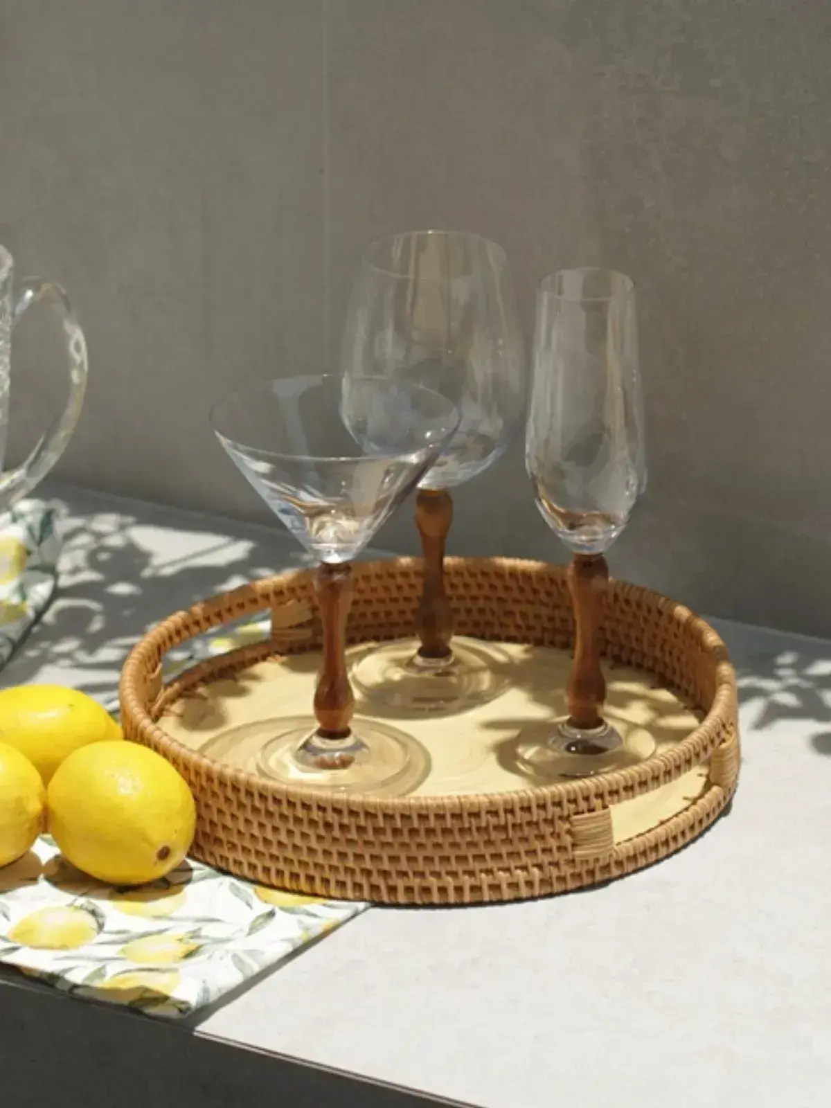 Taça de Drink de Vidro Wood 275 ml