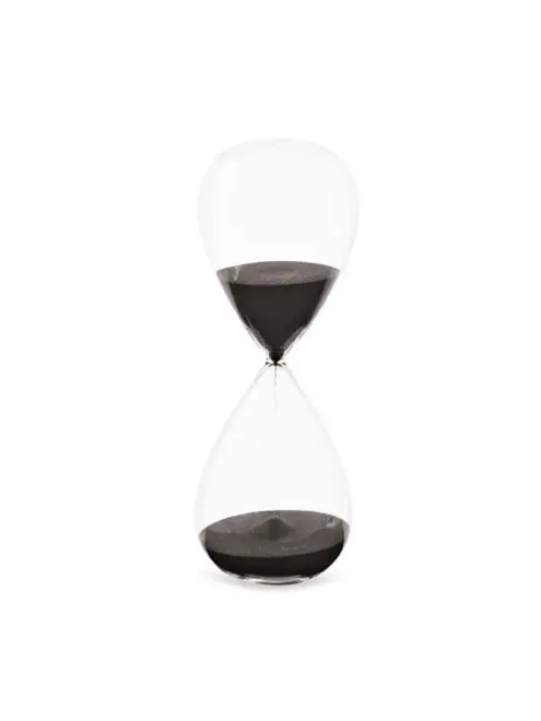 Ampulheta em Vidro 15 minutos