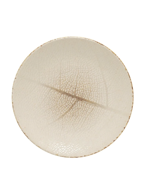 Prato Raso Reative Leaf White