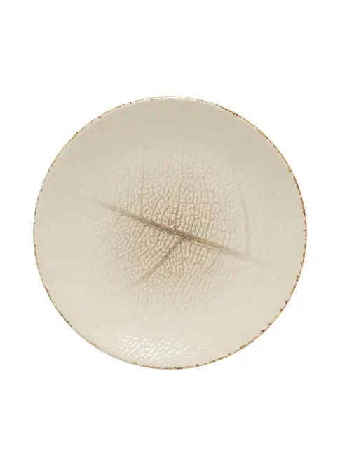 Prato Raso Reative Leaf White