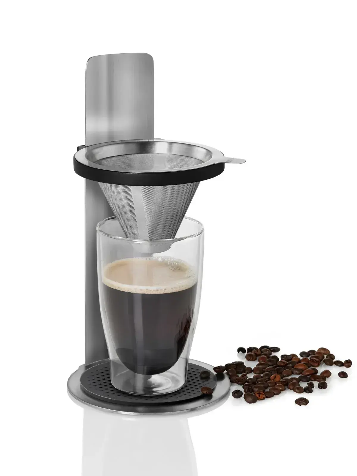 Set para Café Pour Over e Base Inox Mr Brew 