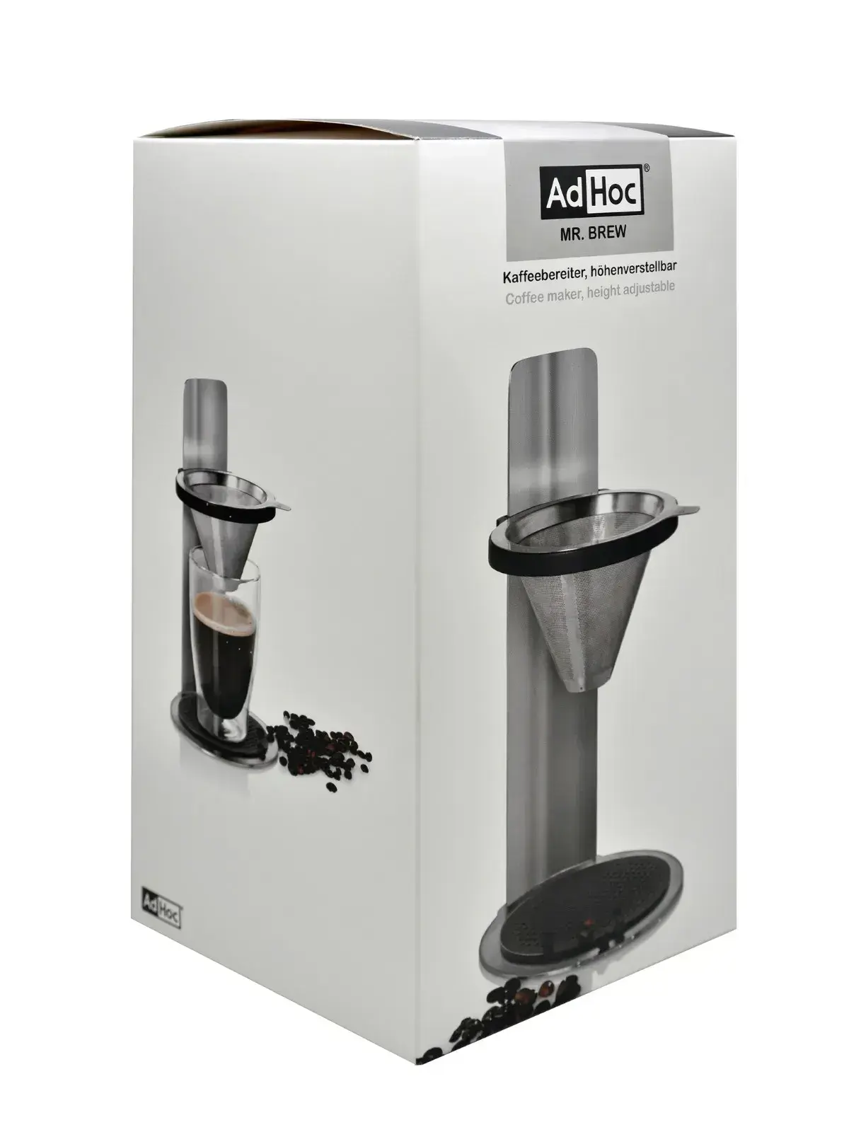Set para Café Pour Over e Base Inox Mr Brew 