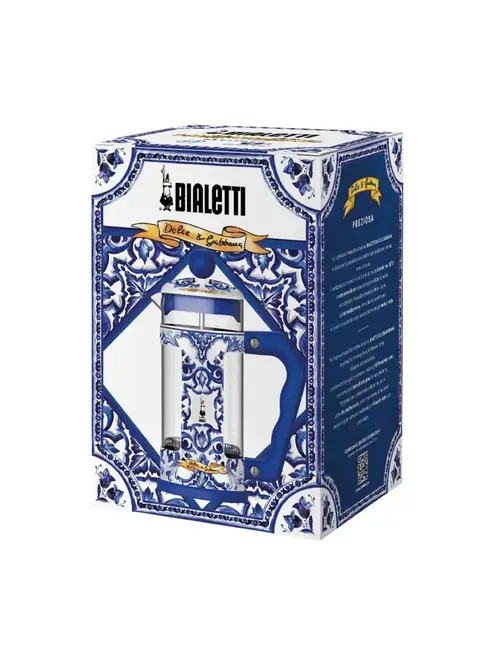 Cafeteira French Press 350ml Dolce & Gabbana Bialetti Blue
