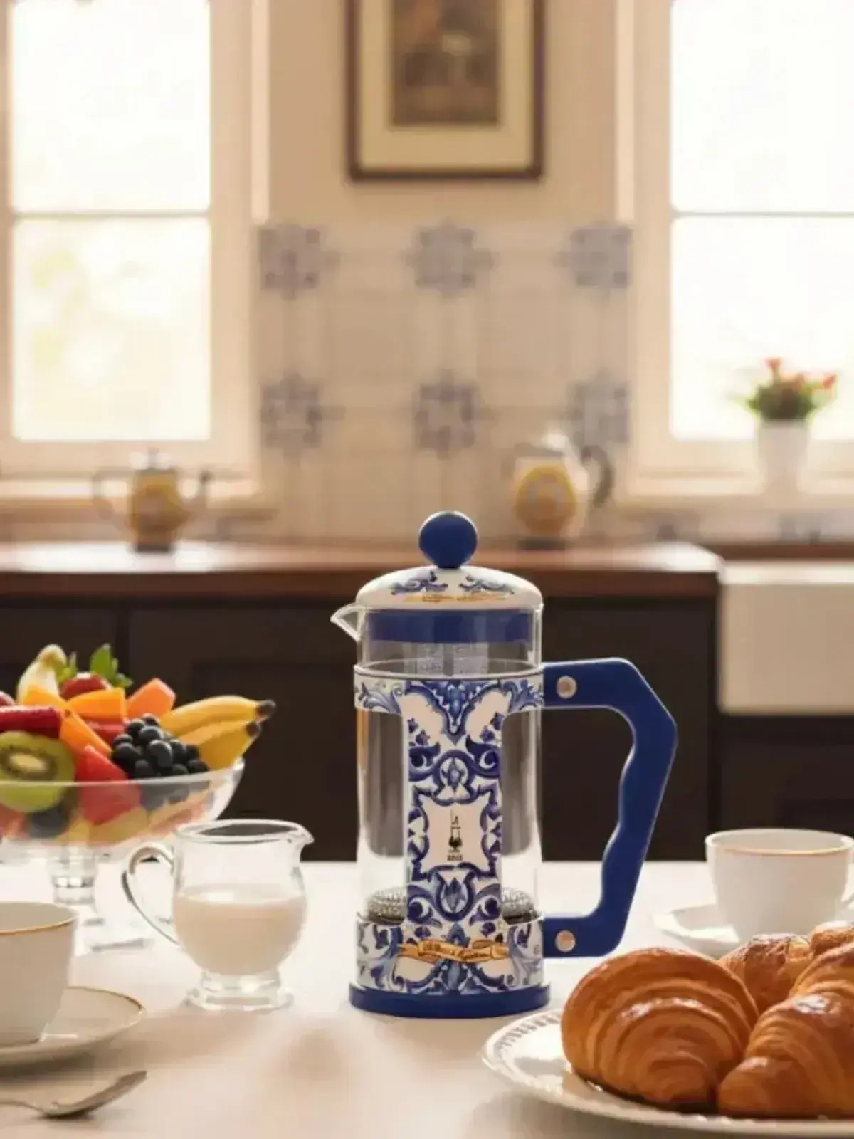 Cafeteira French Press 350ml Dolce & Gabbana Bialetti Blue 