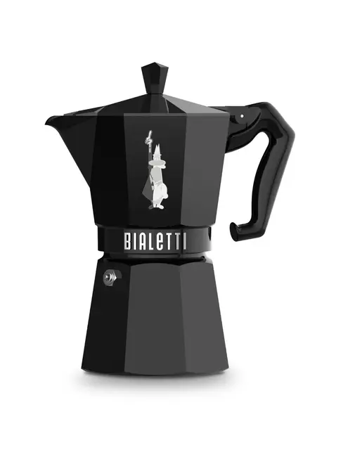Cafeteira Italiana Moka Express Exclusive Preto