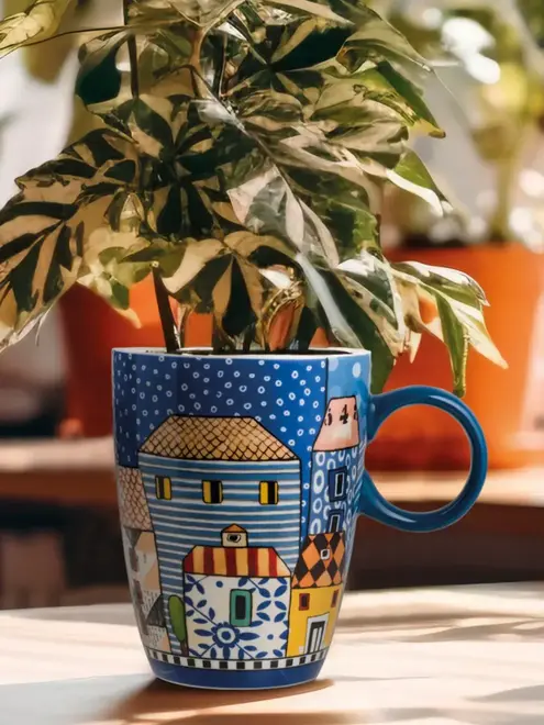 Caneca Mug 430ml Egan Italy Paese Mio