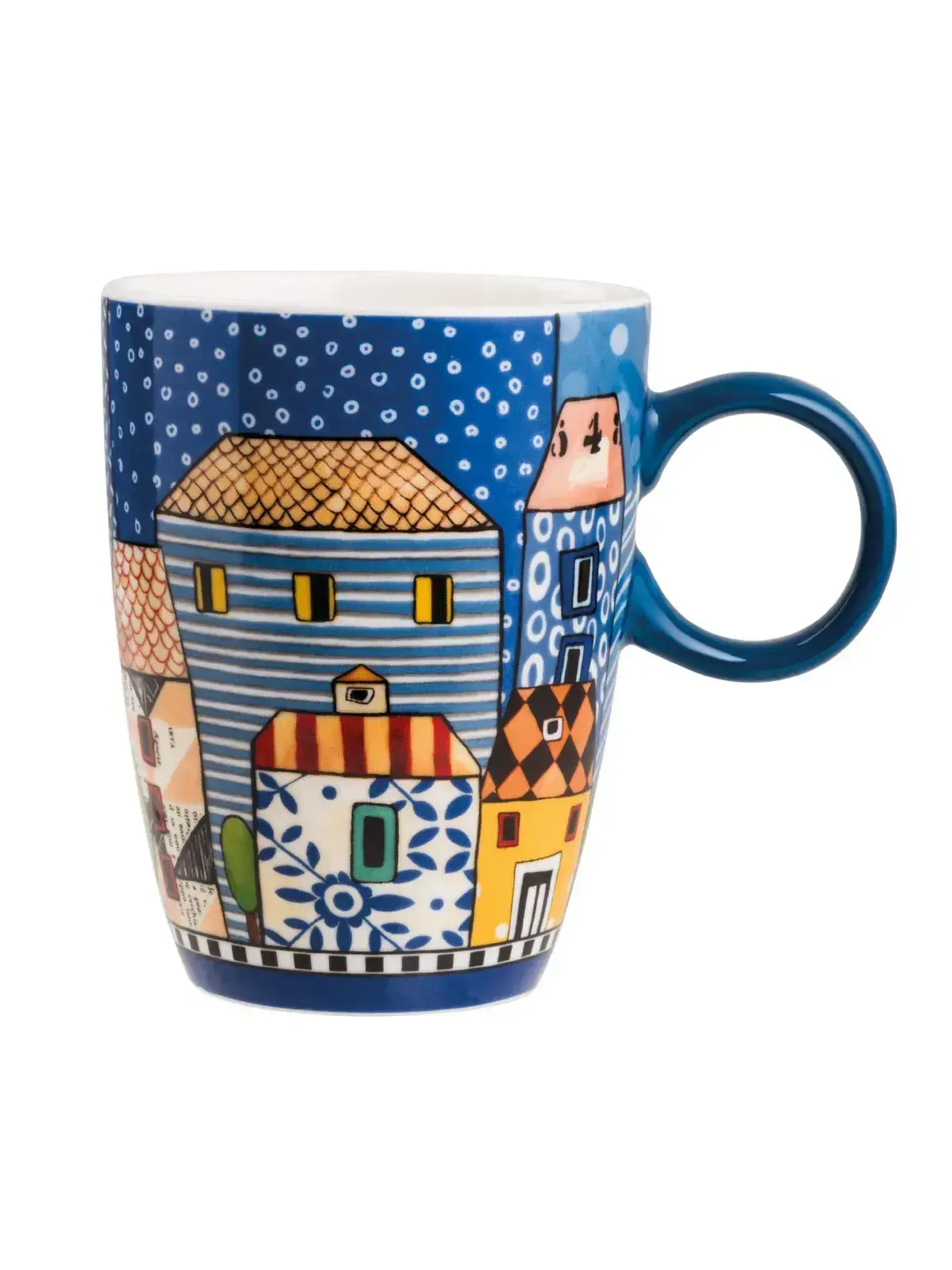 Caneca Mug 430ml Egan Italy Paese Mio Azul