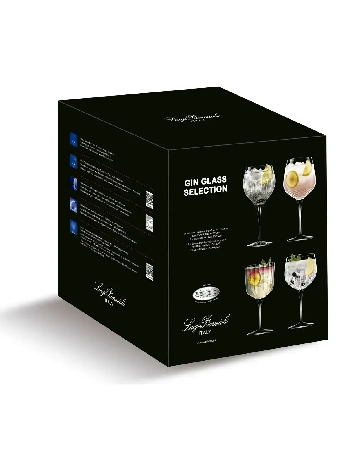 Conjunto 4 Peças Gin Selection Luigi Bormioli 