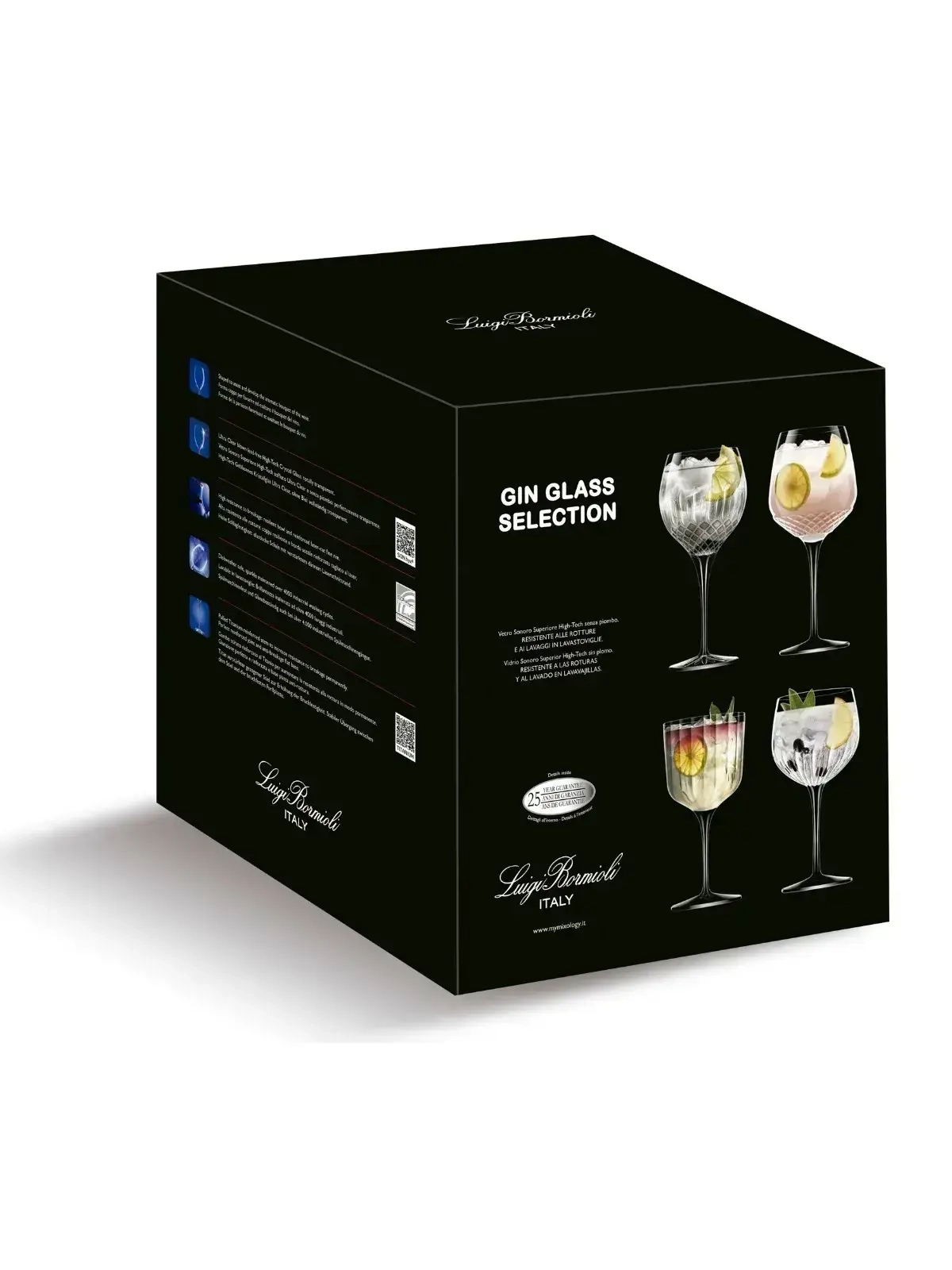 Conjunto 4 Peças Gin Selection Luigi Bormioli 