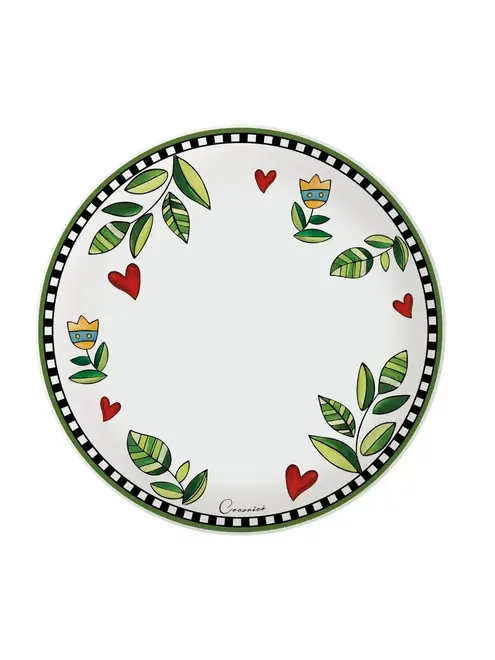 Conjunto 6 Pratos Rasos Egan Italy Cocoricó