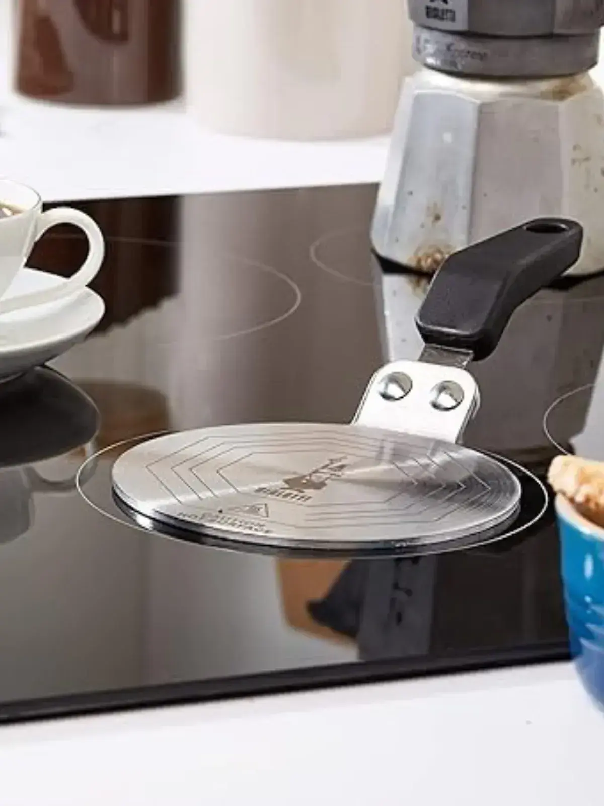 Suporte para Indução Aço Inox 13cm 