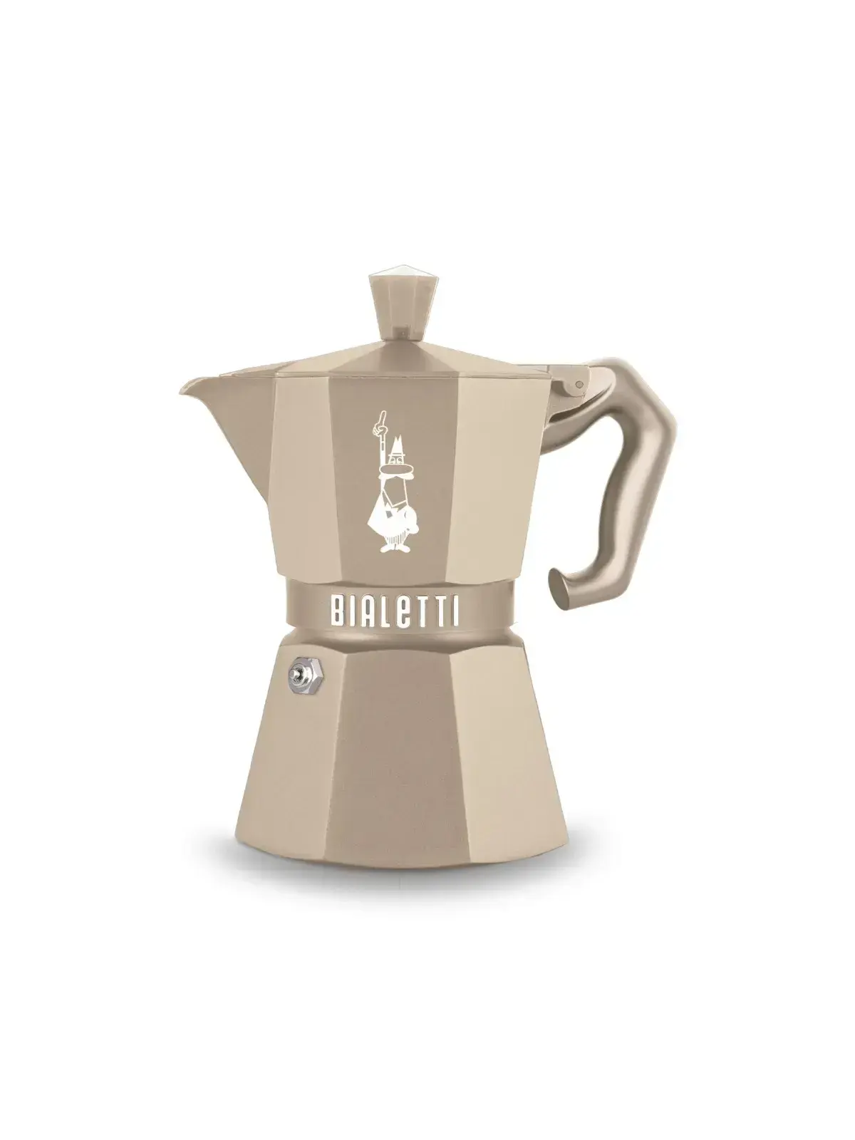 Cafeteira Italiana Moka Bialetti com Indução Exclusive Areia