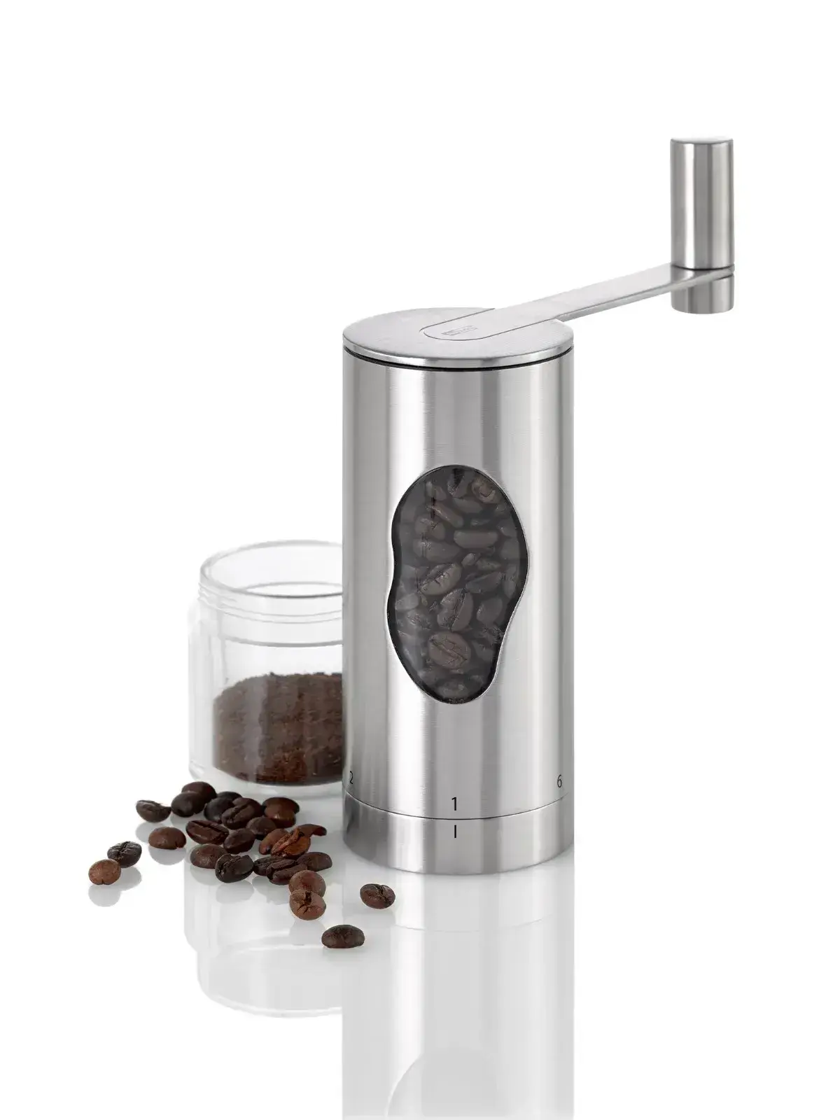 Moedor de Café Inox/Acil 21.5cm Mrs Bean 