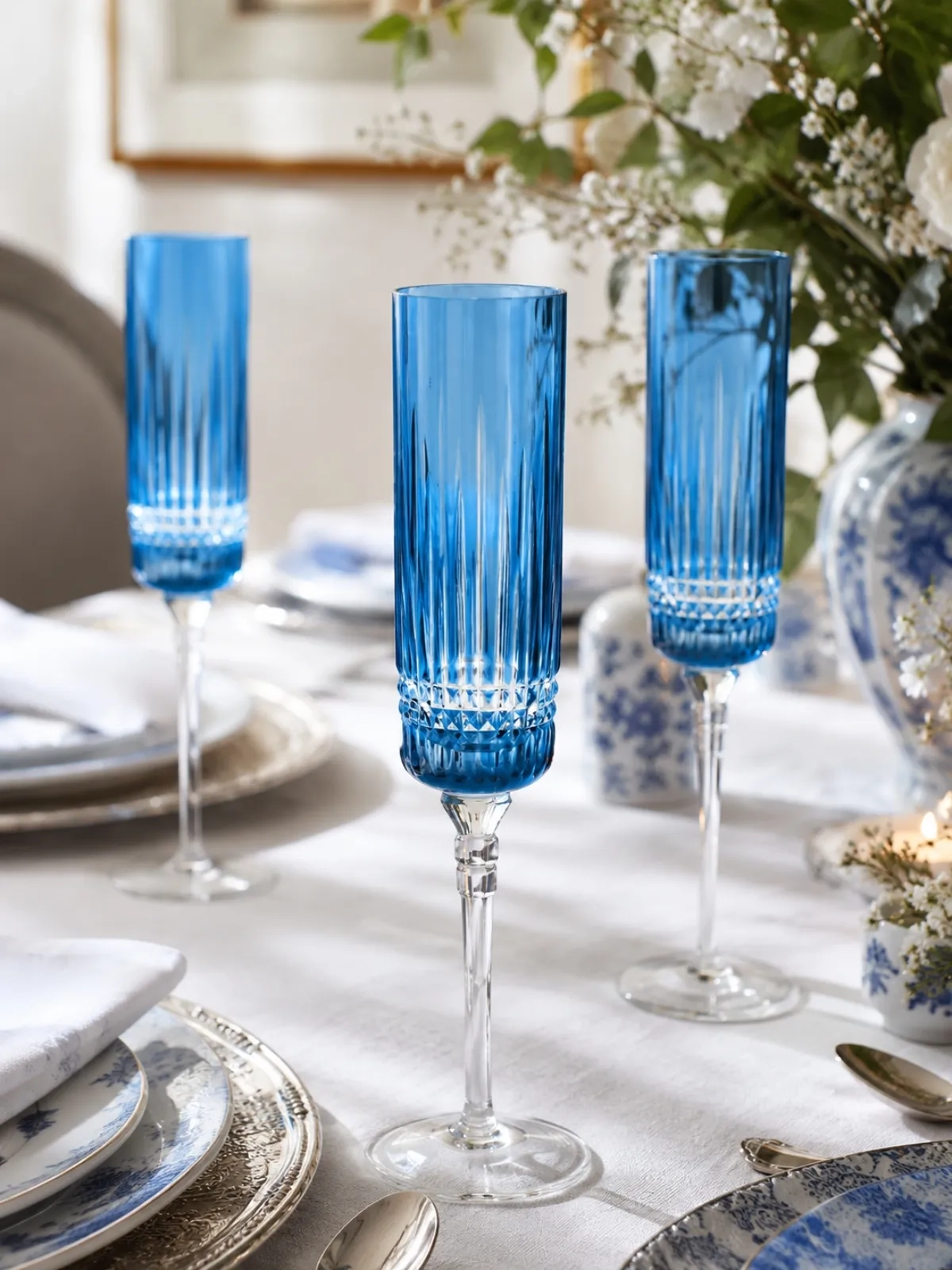 Taça de Cristal para Champagne Harmonia 200ml - Strauss 200ml