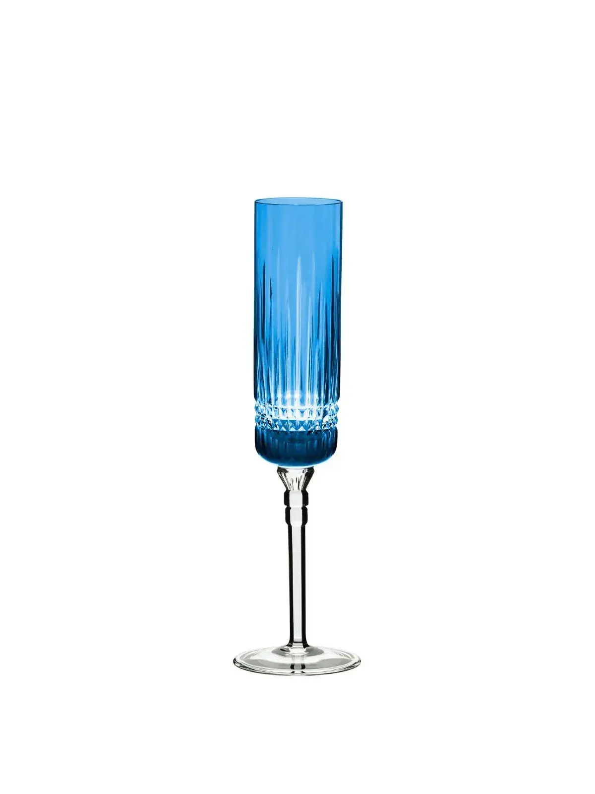 Taça de Cristal para Champagne Harmonia 200ml - Strauss Azul Claro