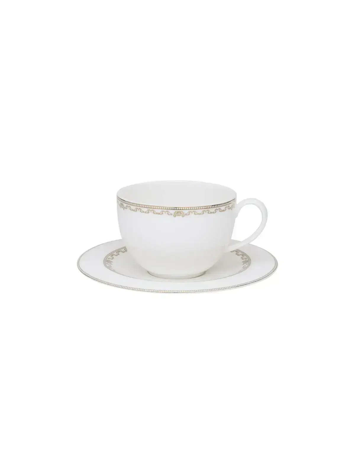 Conjunto 06 Xícaras c/ Pires Lumiere - Strauss 270ml
