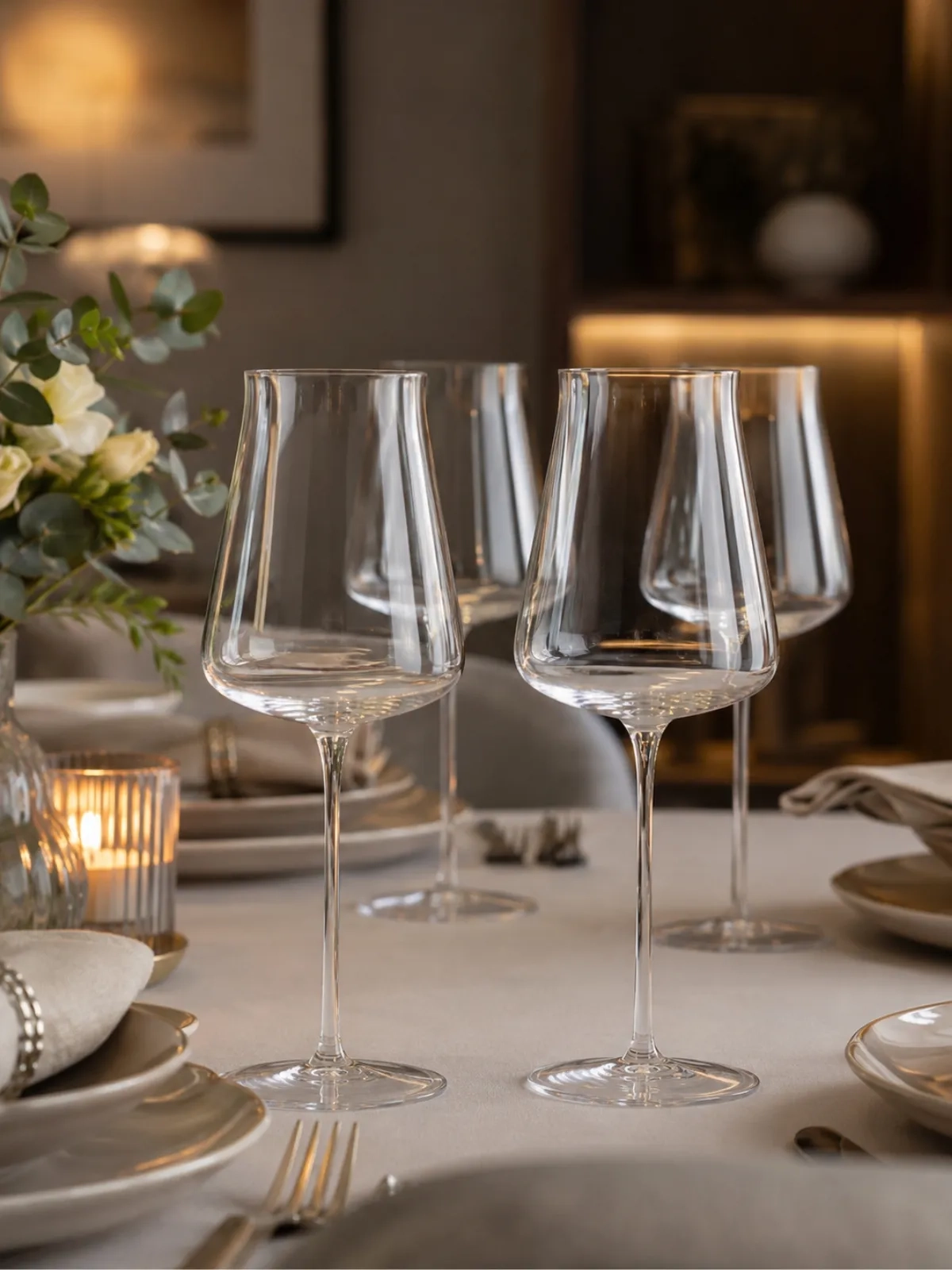 Conjunto 02 Taças Cristal Nimbus para Vinho Sommelier - Strauss 540ml