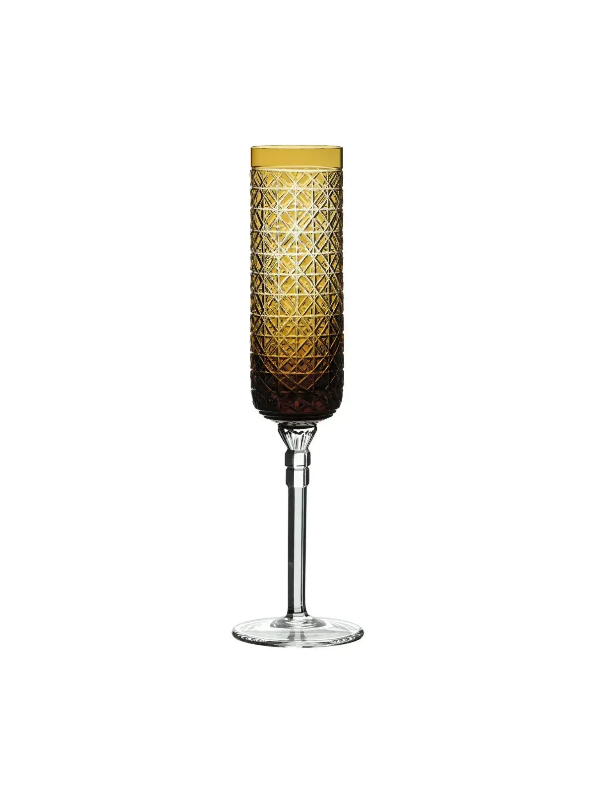 Taça de Cristal para Champagne Simetria 200ml - Strauss Sépia