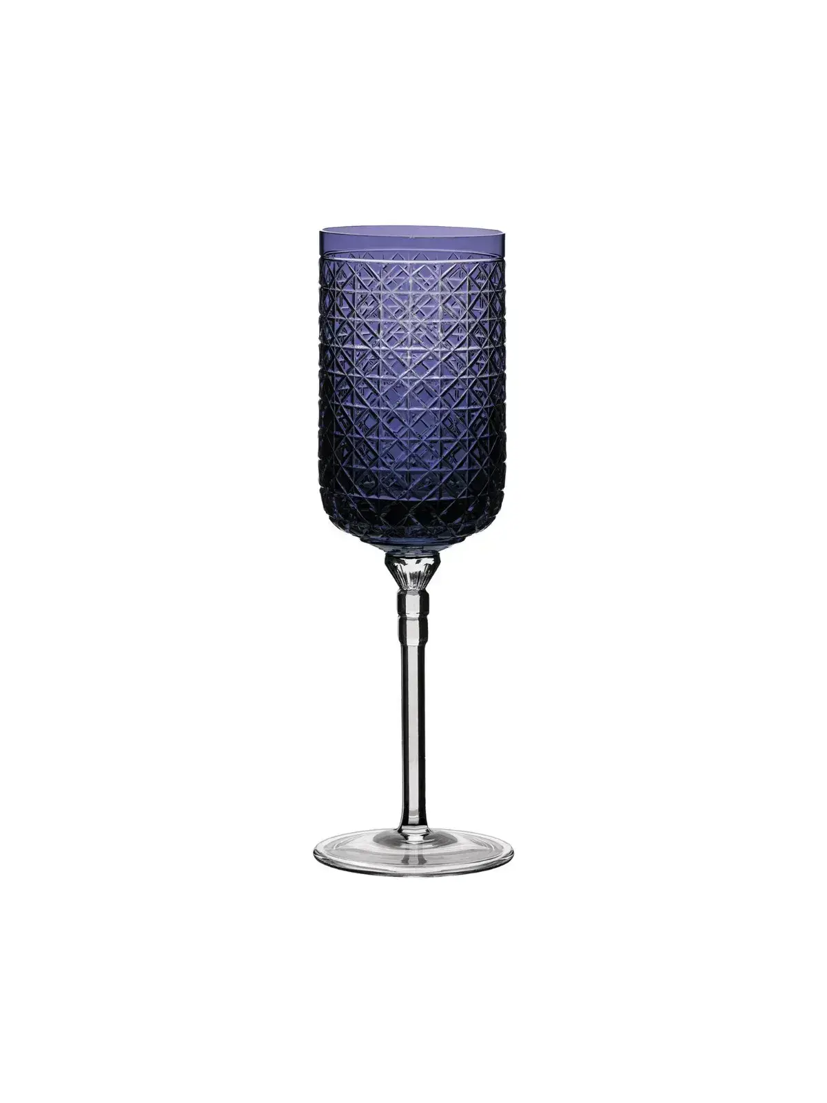 Taça de Cristal Simetria 400ml - Strauss Azul Boreal