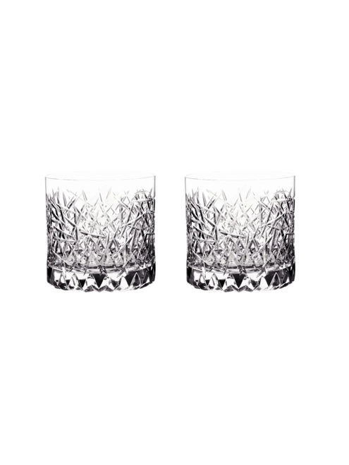 Conjunto 02 Copos Cristal On The Rocks 370ml - Strauss