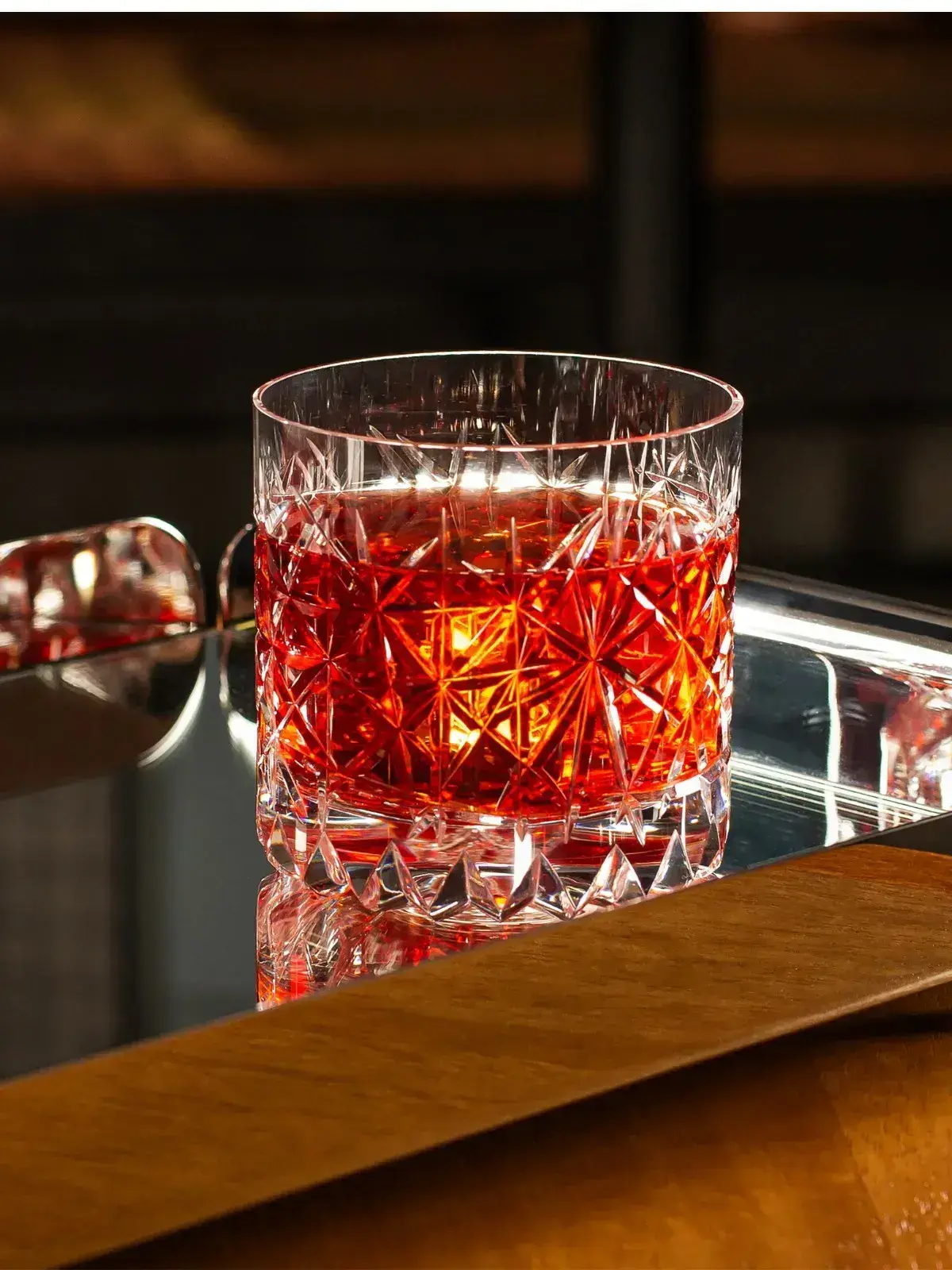 Conjunto 02 Copos Cristal On The Rocks 370ml - Strauss 