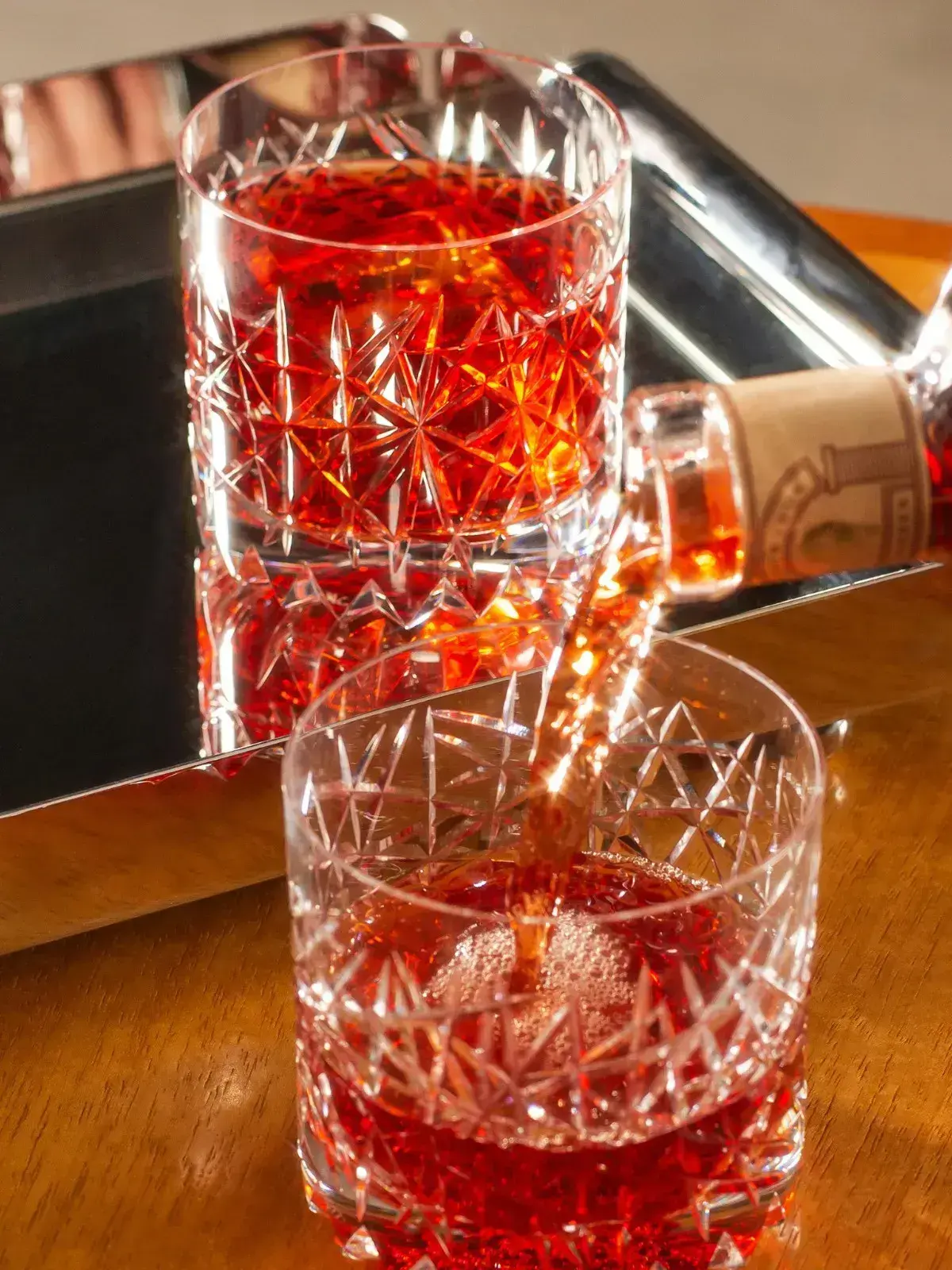 Conjunto 02 Copos Cristal On The Rocks 370ml - Strauss 