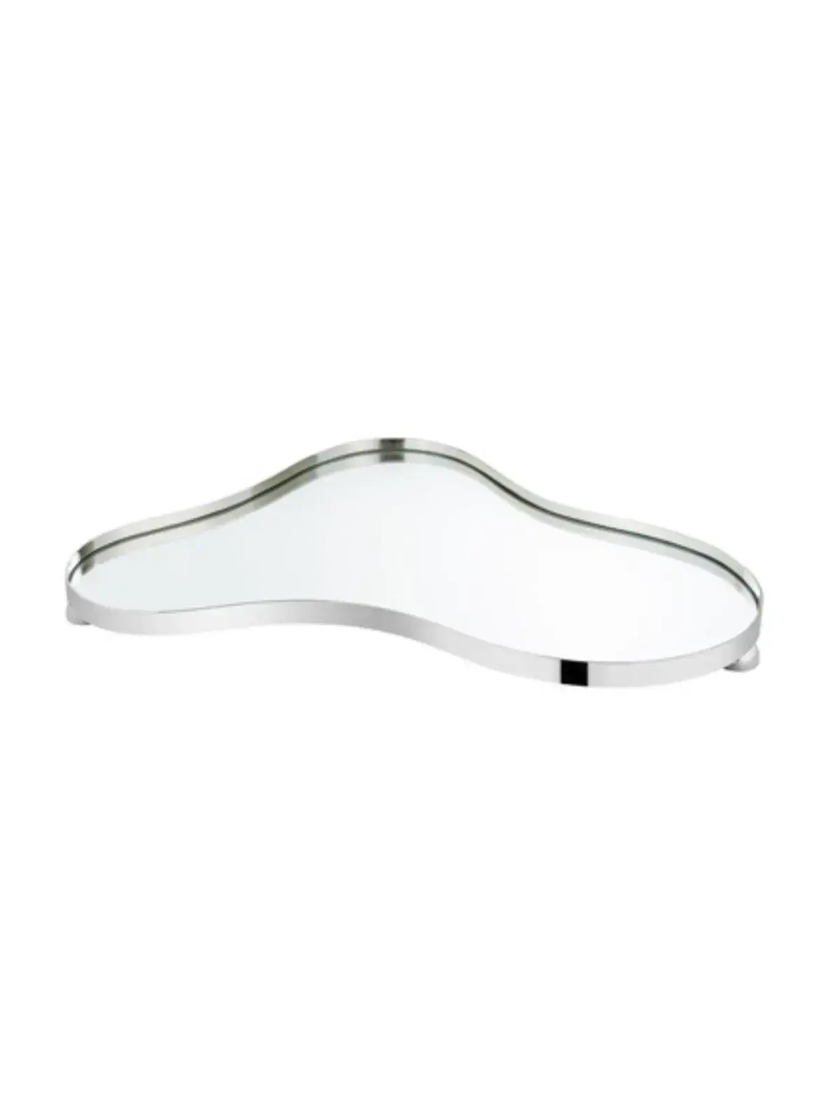 Bandeja em Prata Botanique Grande - St James 66cm x 46cm x 25cm