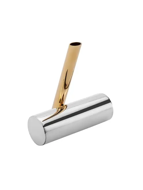 Solitario Canon em ouro (24k) Com Base de Metal St James