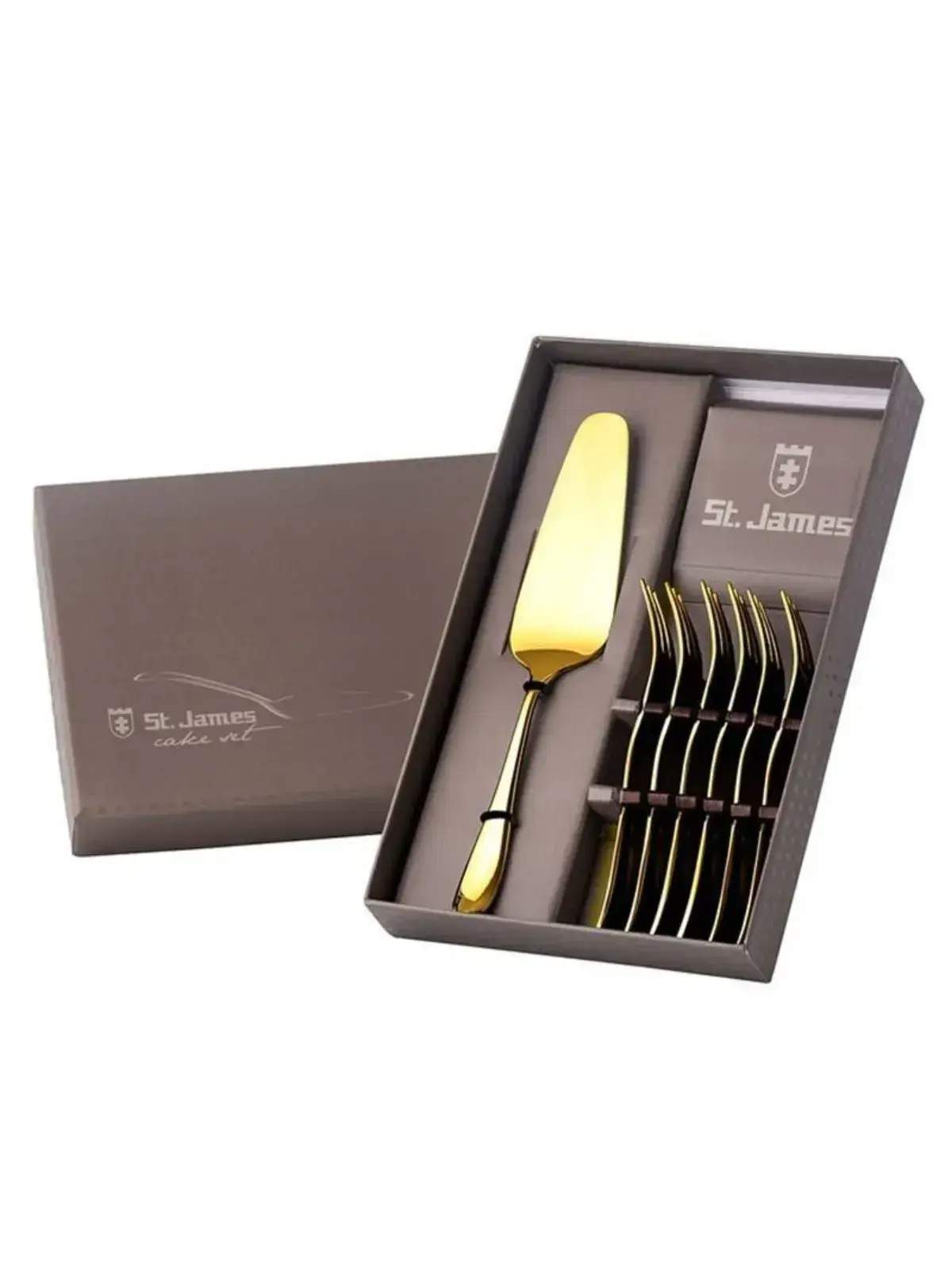 Jogo de Bolo Serenity St James Flash Ouro 