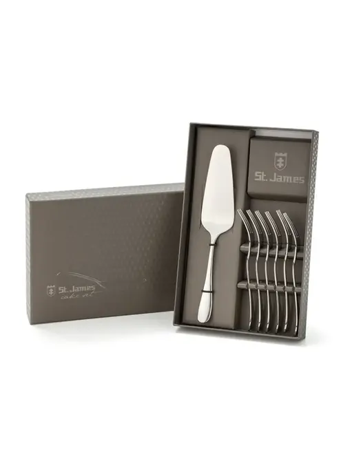 Jogo de Bolo Serenity St James Inox