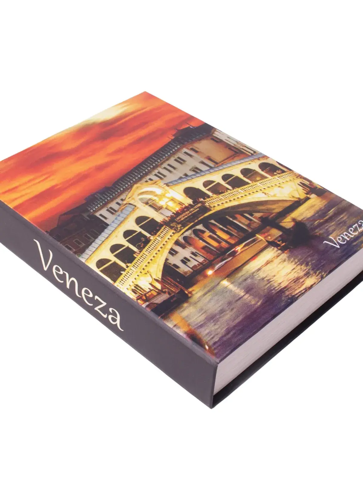 Livro Caixa Decorativo Veneza Médio 32x26x5