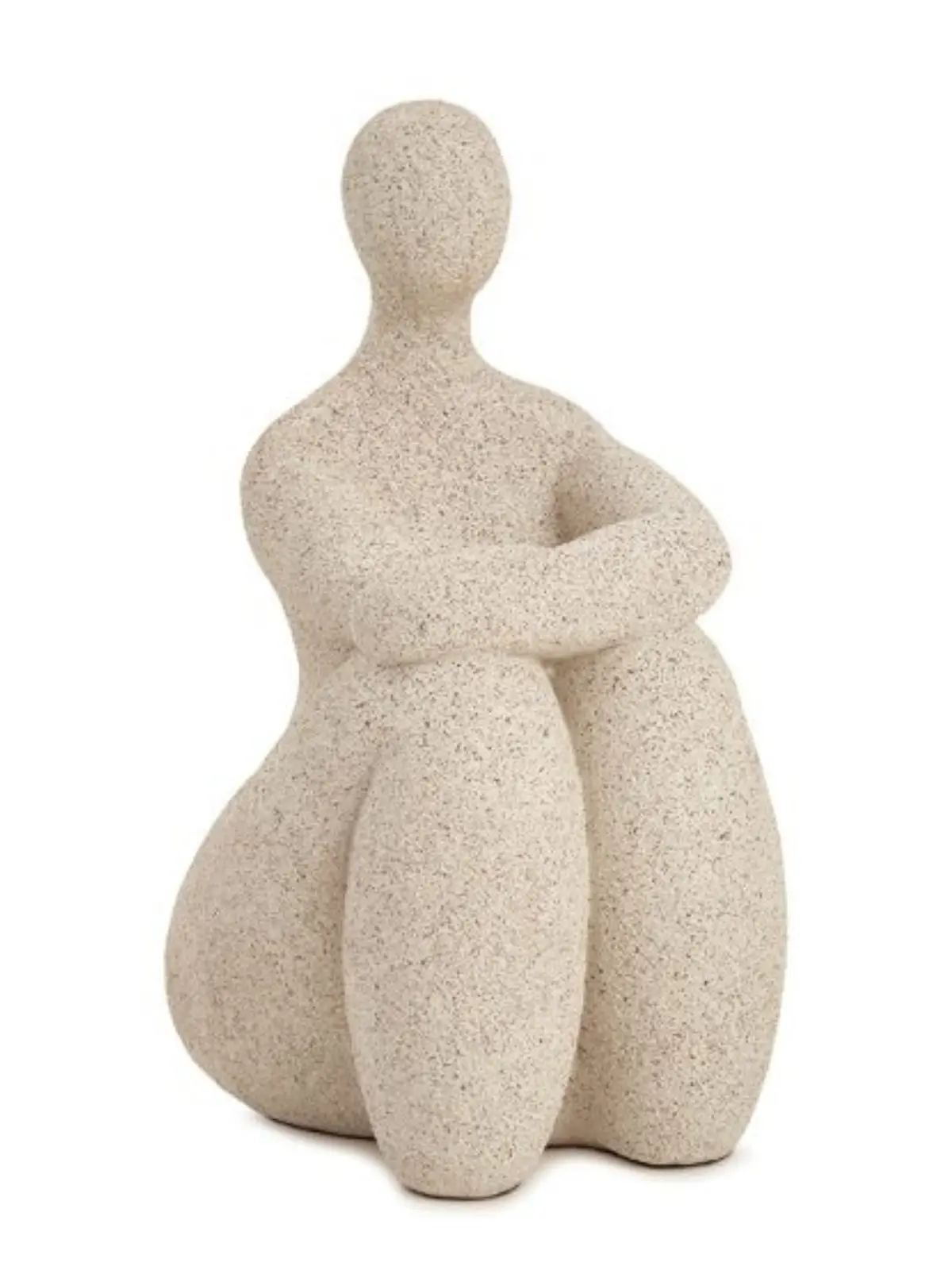 Escultura Decorativa Corpo Feminino em Polirresina 